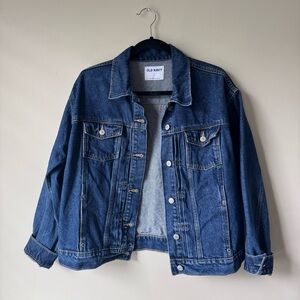 Old Navy Dark Wash Denim Jacket